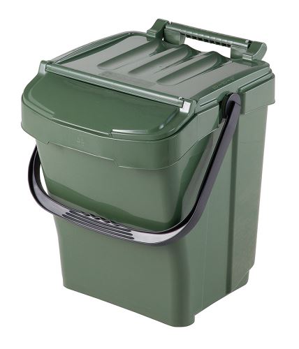 Plastový odpadkový kôš 40 lit - zelený