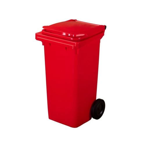 Mobilná 120 litrová nádoba - červená